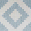 Squaw Global Sky Blue/Off-White Area Rug