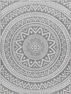 St Ansgar Global Medium/Silver Gray Area Rug