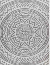 St Ansgar Global Silver Gray/Medium Gray Area Rug
