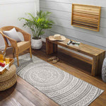 St Ansgar Global Silver Gray/Medium Gray Area Rug