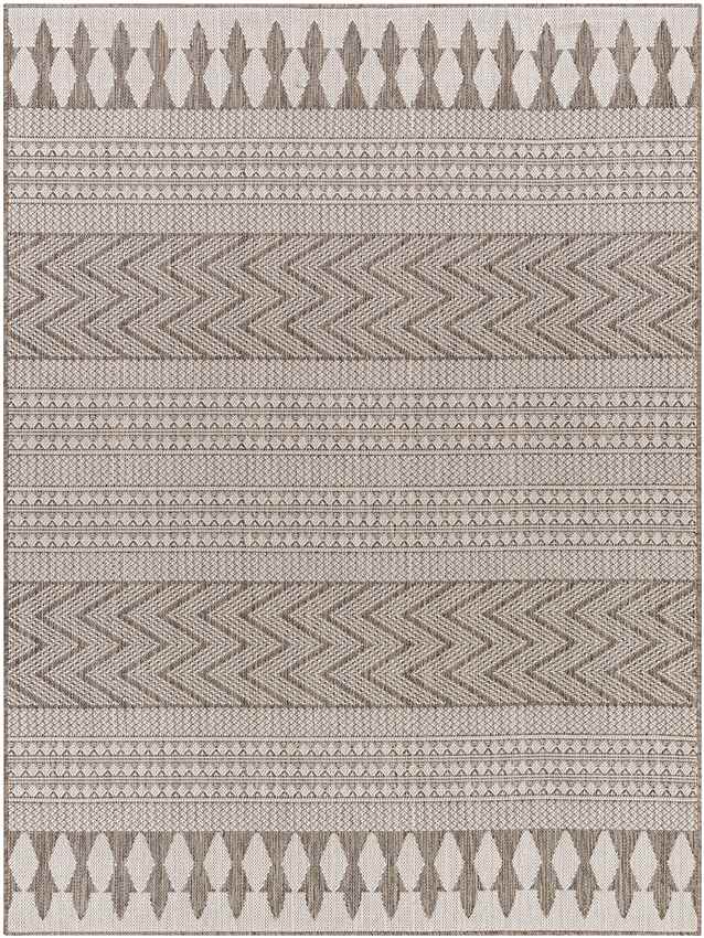 St George Global Dark Brown/Cream Area Rug