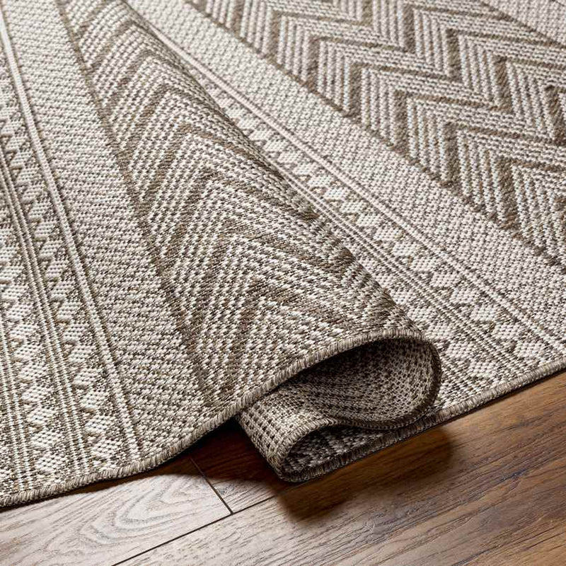St George Global Dark Brown/Cream Area Rug