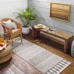 St George Global Dark Brown/Cream Area Rug