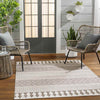 St George Global Dark Brown/Cream Area Rug