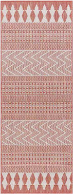 St George Global Dark Coral/Cream Area Rug