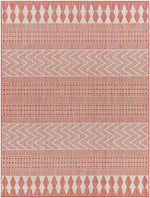 St George Global Dark Coral/Cream Area Rug