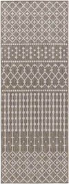 St Mary Global Dark Brown/Off-White Area Rug