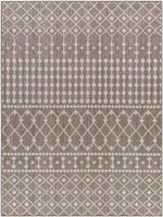 St Mary Global Dark Brown/Off-White Area Rug