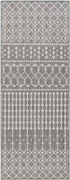 St Mary Global Smoke Gray/Off-White Area Rug