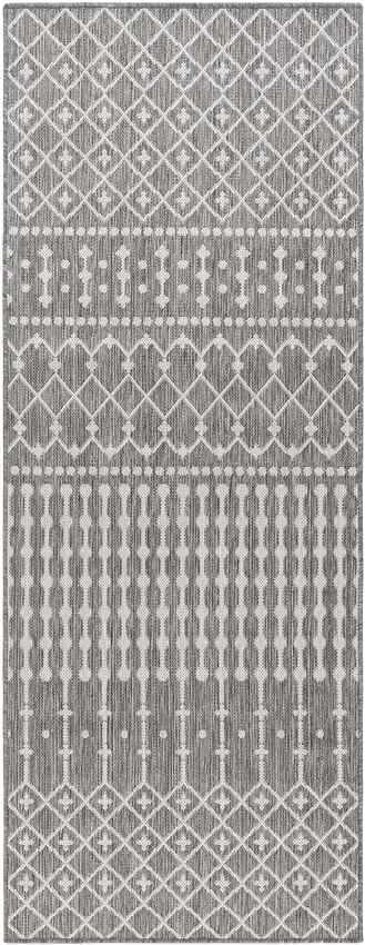 St Mary Global Smoke Gray/Off-White Area Rug