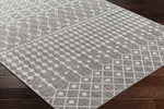 St Mary Global Smoke Gray/Off-White Area Rug