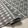 St Mary Global Smoke Gray/Off-White Area Rug