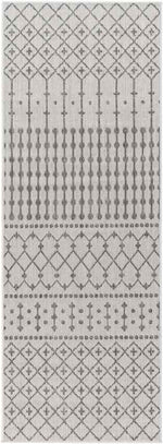 St Mary Global Medium Gray/Off-White Area Rug