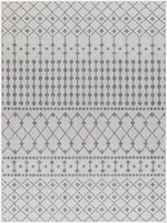 St Mary Global Medium Gray/Off-White Area Rug