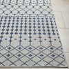 St Mary Global Off-White/Navy Area Rug