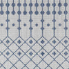 St Mary Global Off-White/Navy Area Rug