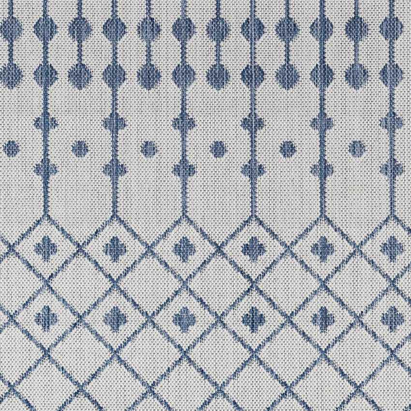 St Mary Global Off-White/Navy Area Rug