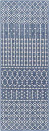 St Mary Global Navy/Off-White Area Rug