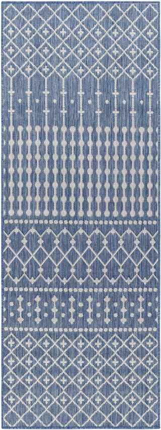 St Mary Global Navy/Off-White Area Rug