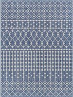 St Mary Global Navy/Off-White Area Rug
