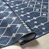 St Mary Global Navy/Off-White Area Rug