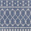 St Mary Global Navy/Off-White Area Rug