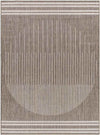 Struble Global Dark Brown Area Rug