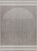 Struble Global Dark Brown Area Rug