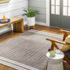 Struble Global Dark Brown Area Rug