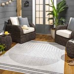 Struble Global Light Gray Area Rug