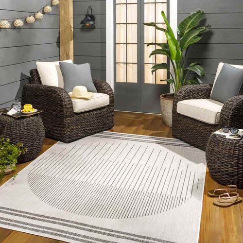 Struble Global Light Gray Area Rug
