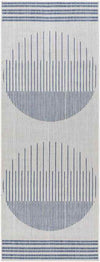 Struble Global Navy/Ivory Area Rug