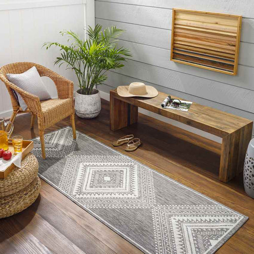 Stuart Global Dark Gray Area Rug