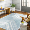 Stuart Global Light Teal Area Rug