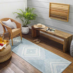 Stuart Global Light Teal Area Rug