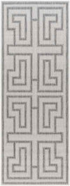 Sylvia Global Ivory/Dark Gray Area Rug