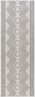 Templeton Global Silver Gray/Dark Gray Area Rug