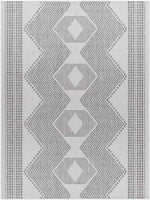 Templeton Global Silver Gray/Dark Gray Area Rug