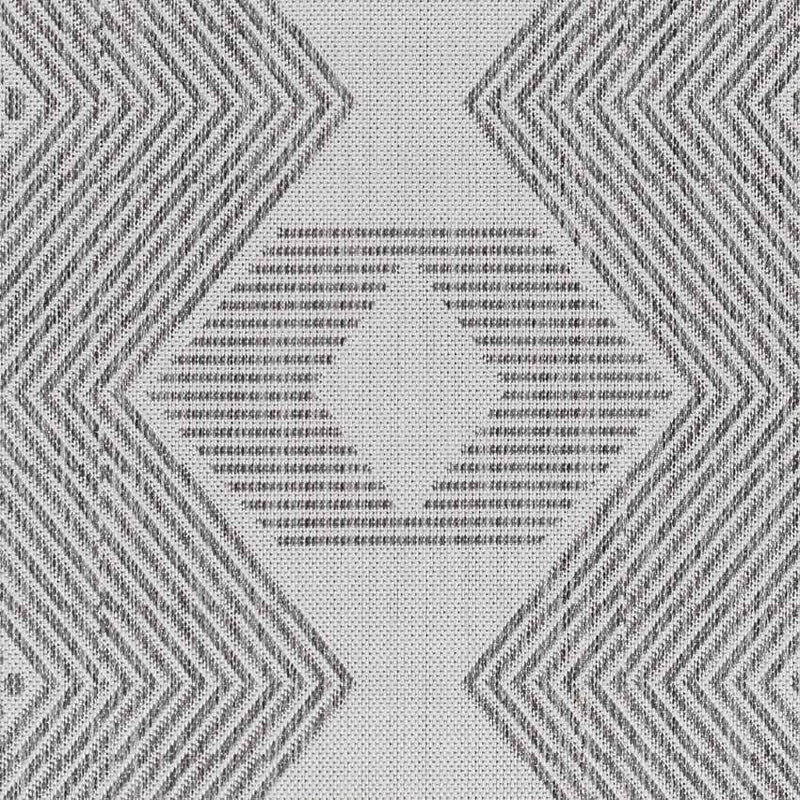 Templeton Global Silver Gray/Dark Gray Area Rug
