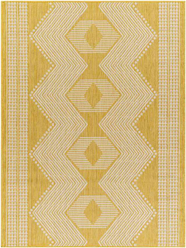 Templeton Global Silver Gray/Mustard Area Rug