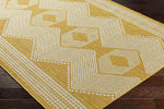 Templeton Global Silver Gray/Mustard Area Rug