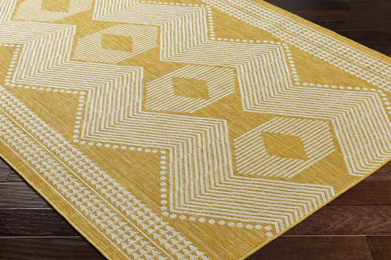 Templeton Global Silver Gray/Mustard Area Rug
