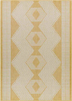 Templeton Global Silver Gray/Mustard Area Rug