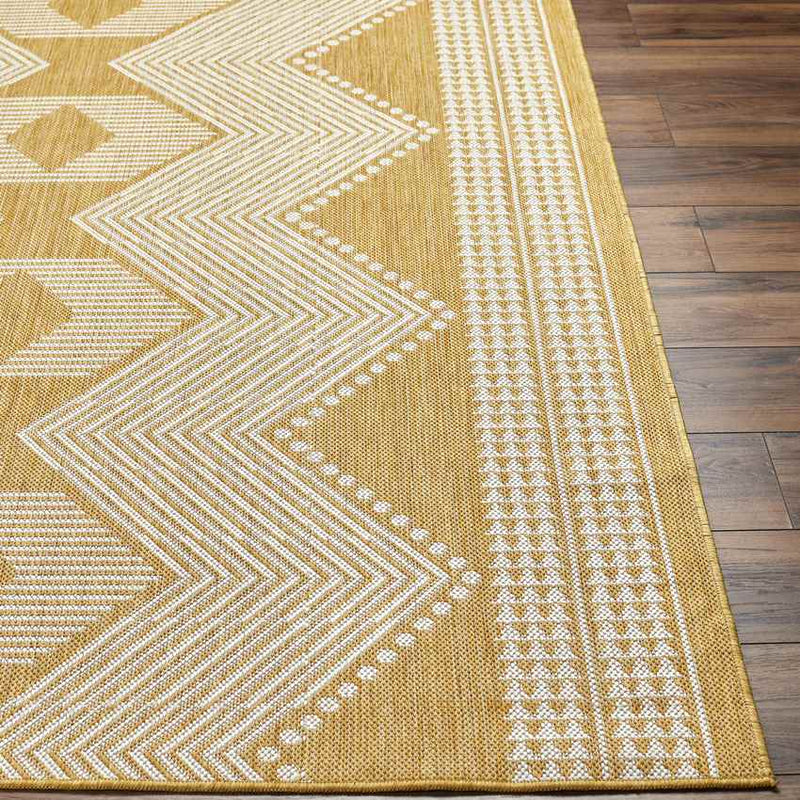 Templeton Global Silver Gray/Mustard Area Rug