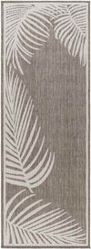 Tescott Coastal Dark Brown Area Rug