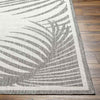 Tescott Coastal Dark Gray/Ivory Area Rug