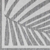 Tescott Coastal Dark Gray/Ivory Area Rug