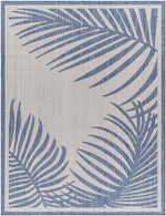 Tescott Coastal Navy/Ivory Area Rug