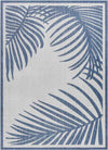 Tescott Coastal Navy/Ivory Area Rug