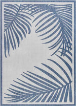 Tescott Coastal Navy/Ivory Area Rug